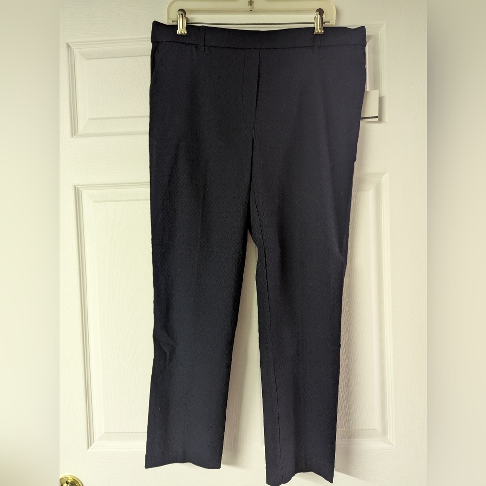 NWT - Navy stretch work pants